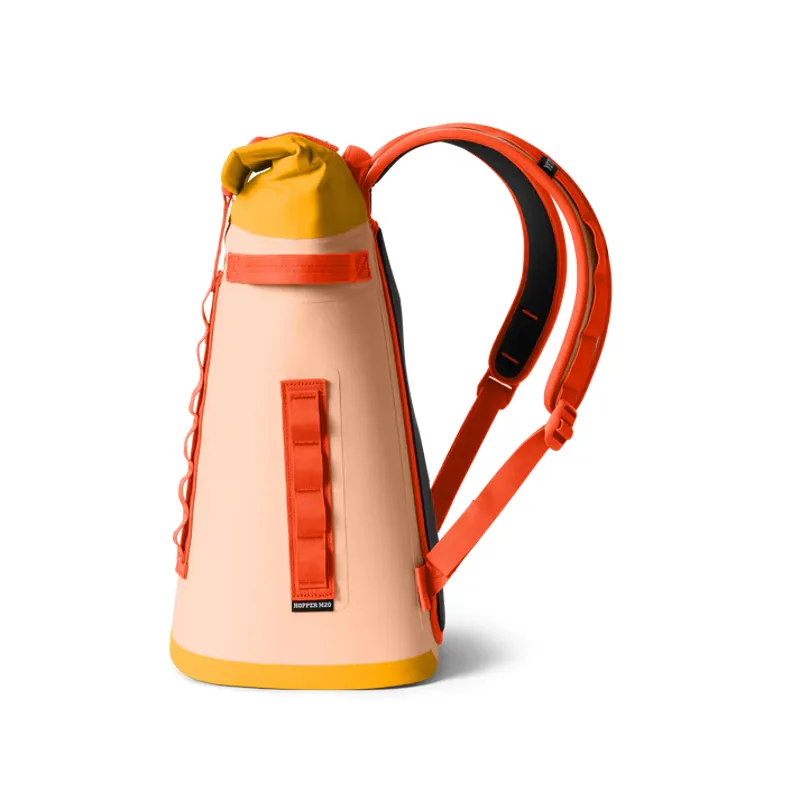 YETI Hopper M20 Backpack Cooler - Peach/Beekeeper-2