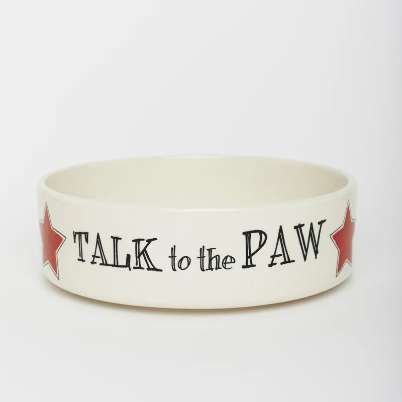 Sweet William Small Pet Bowl - Talk To The Paw-1