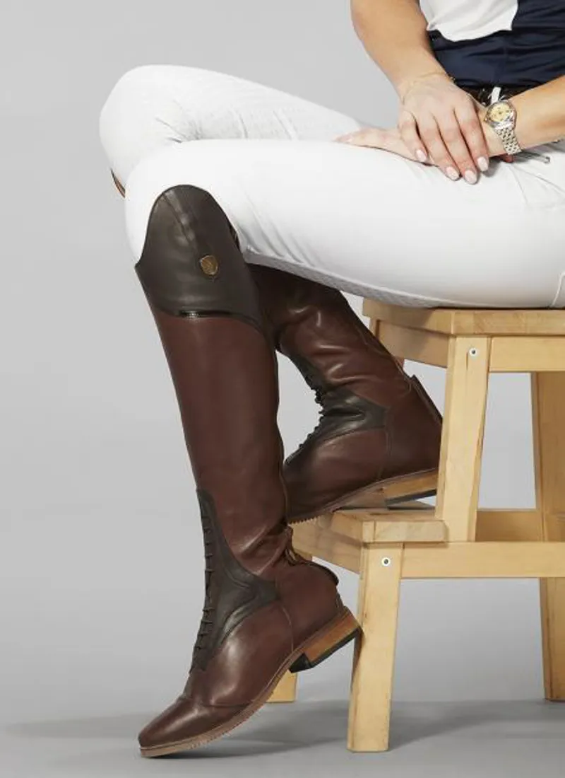 Mountain Horse Sovereign High Rider Tall Boot - Short/Regular Brown-2