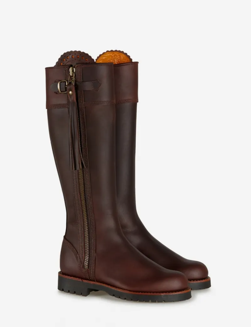 Penelope Chilvers Standard Tassle Boot - Conker