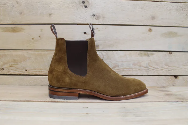 R.M.Williams Craftsman Suede Boot - Tobacco/Suede-3