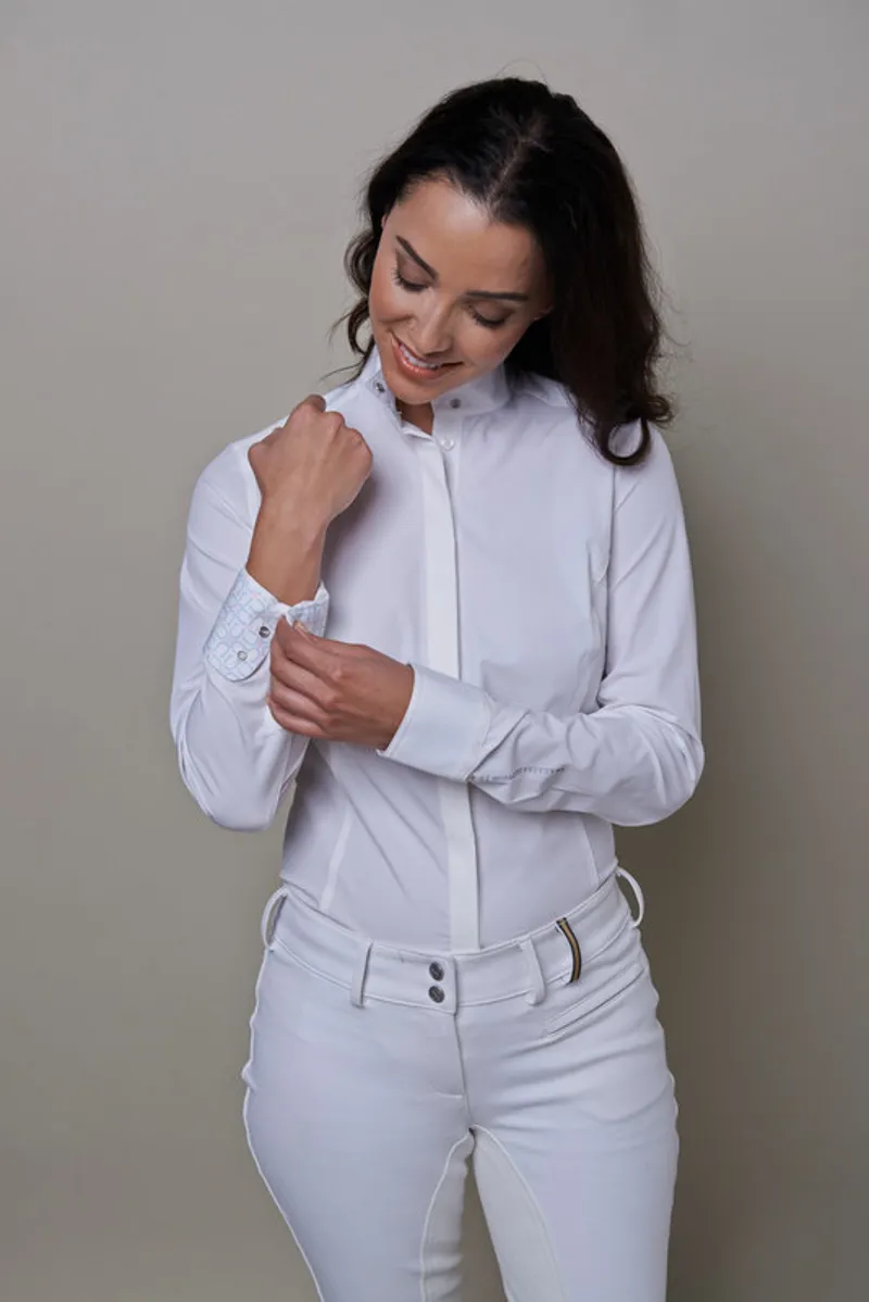 Noble Madison Show Shirt - White-1