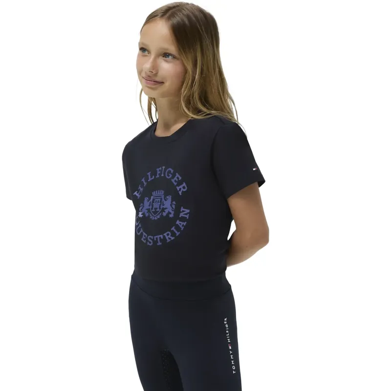 Tommy Hilfiger Pasadena T-Shirt Young Rider - Desert Sky-3