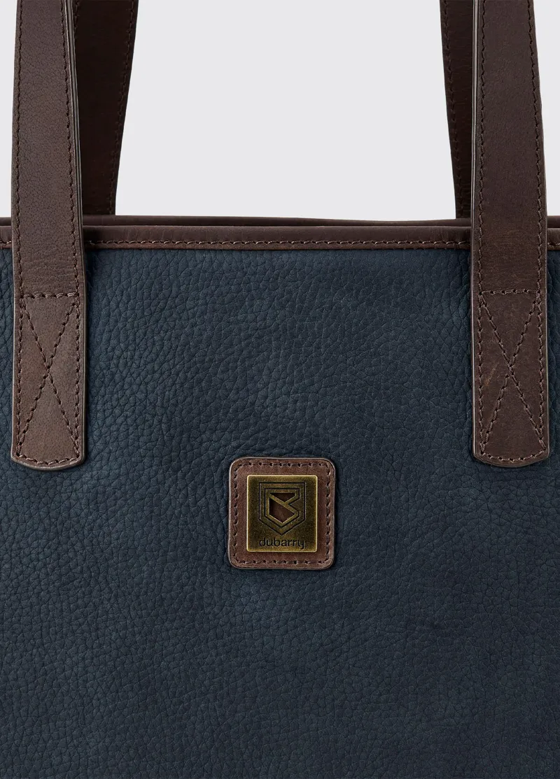 Dubarry Rosemount Tote Bag - Navy/Brown-3