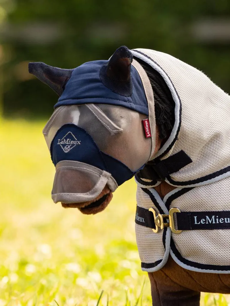 LeMieux Toy Pony Fly Rug - Navy-2