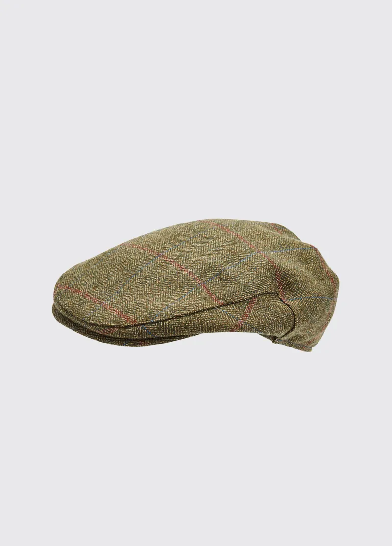 Dubarry Holly Tweed Cap - Moss