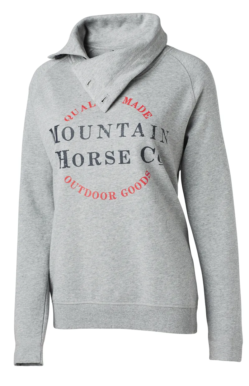 Mountain Horse Urban Unisex Sweatshirt - Grey Melange SIZE S ONLY
