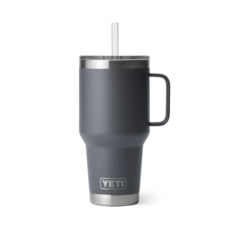 YETI Rambler 35 Oz Straw Lid Mug - Charcoal