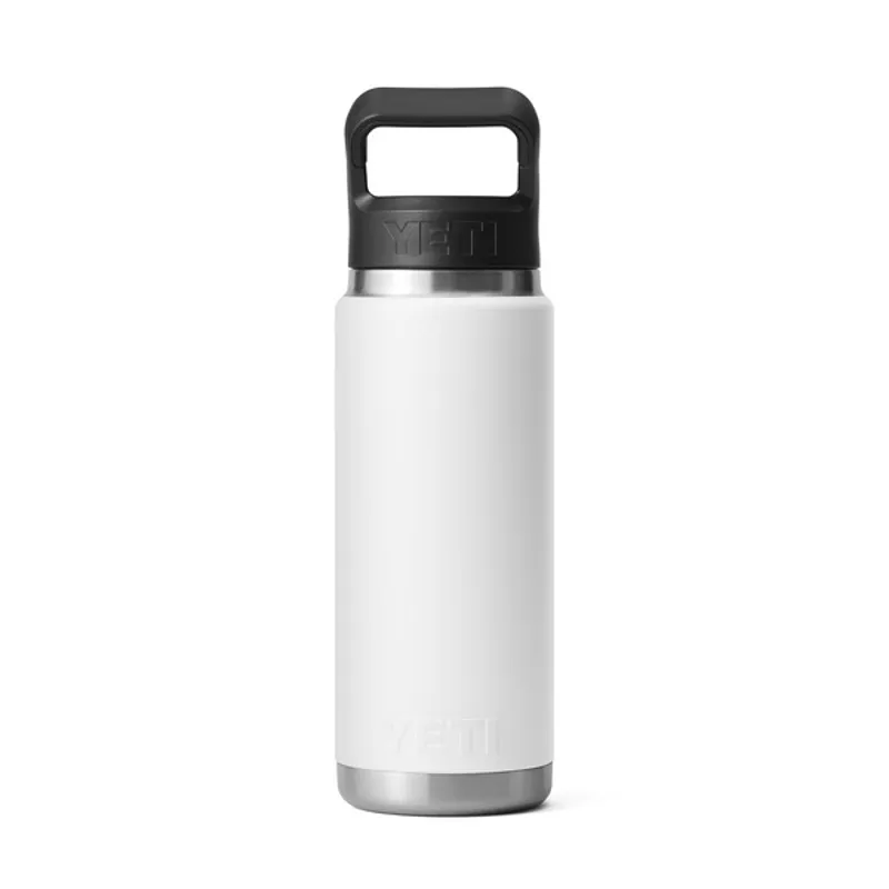 YETI Rambler 26 Oz Straw Cap Bottle - White-2