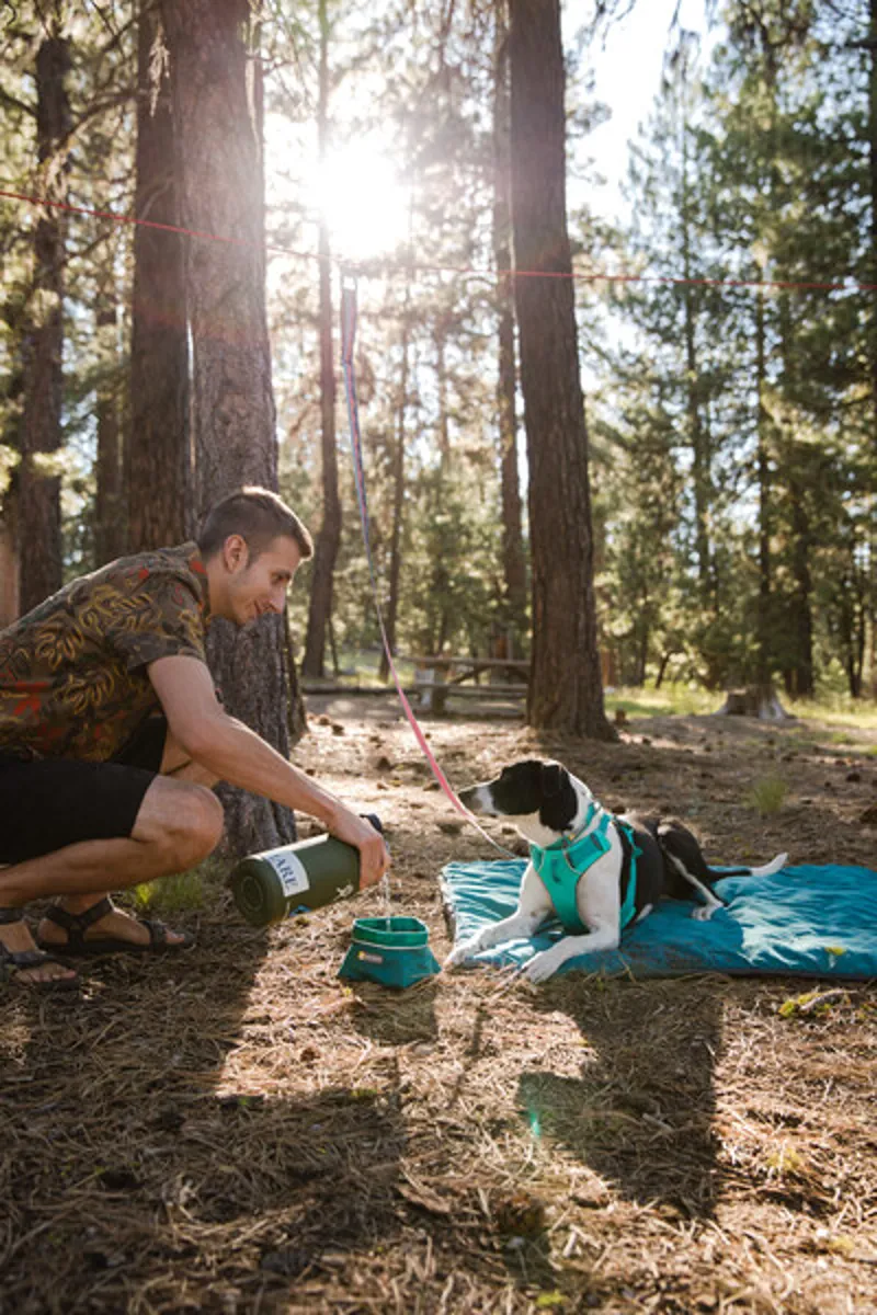 Ruffwear Quencher Bowl - Tumalo Teal-2