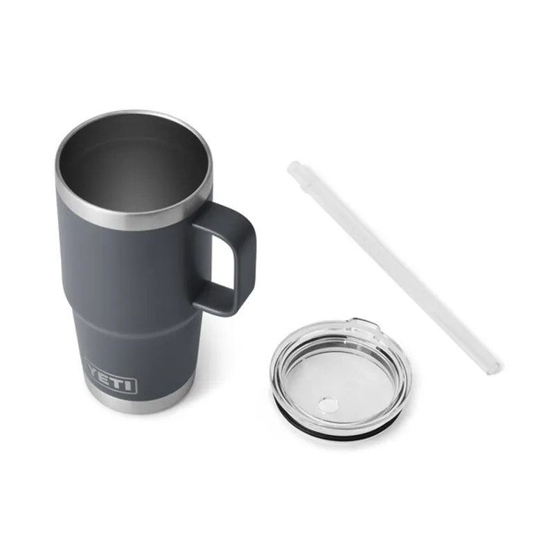YETI Rambler 25 Oz Straw Lid Mug - Charcoal-2