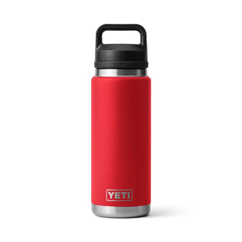 YETI Rambler 26 Oz Bottle Chug Cap - Rescue Red