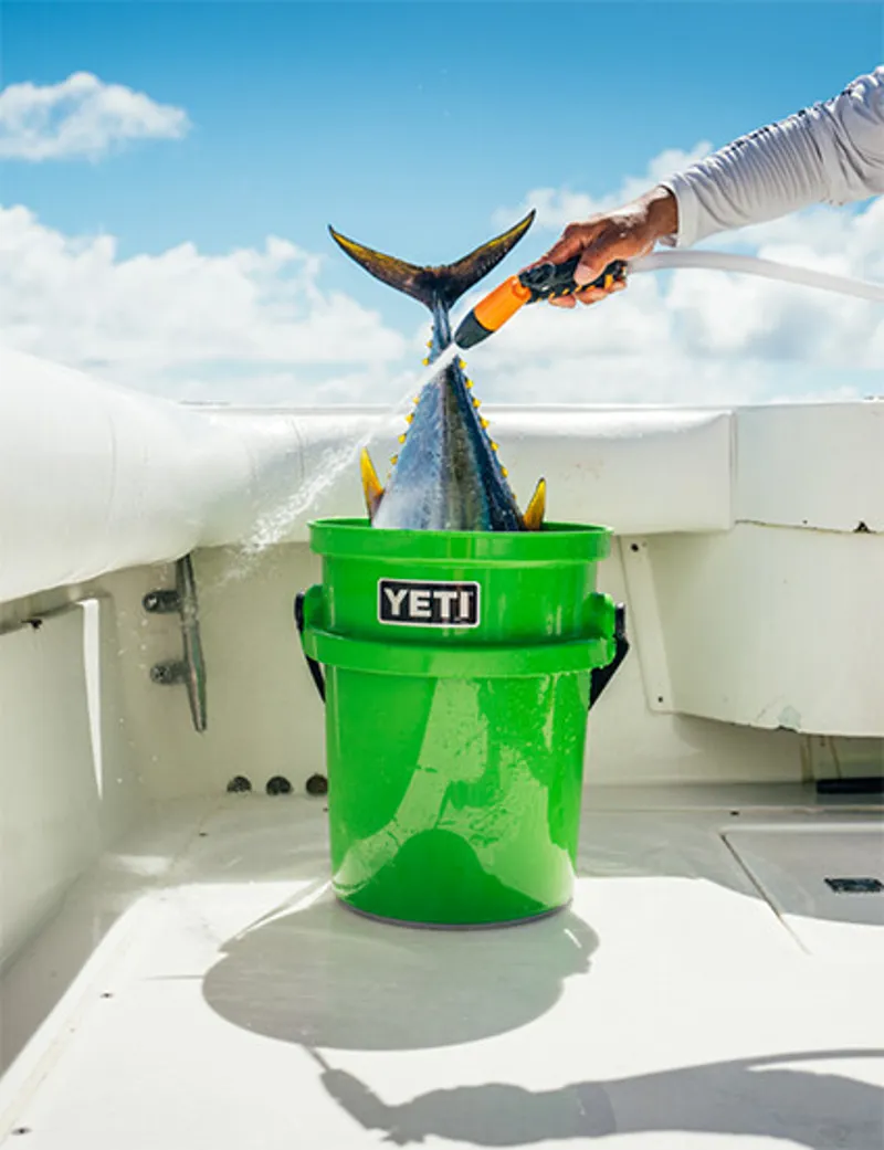 YETI Loadout Bucket - Canopy Green-1