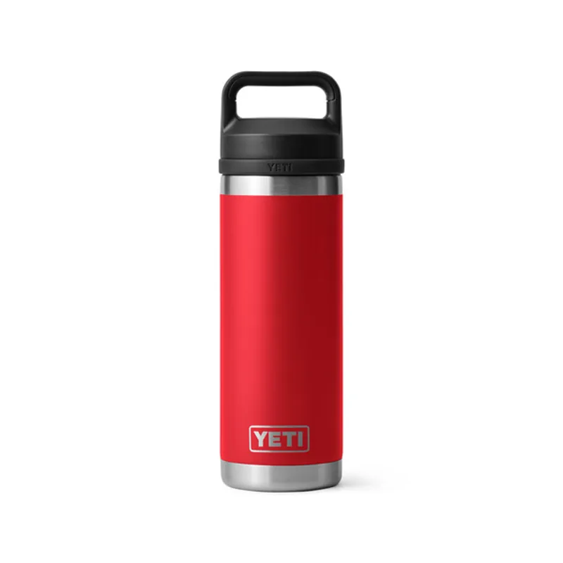 YETI Rambler 18 Oz Bottle Chug Cap - Rescue Red