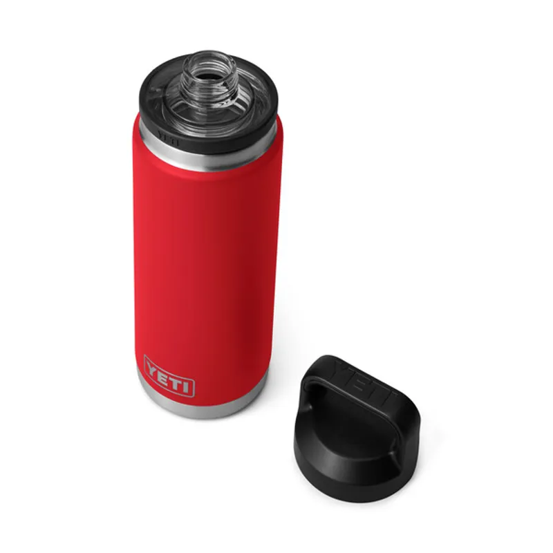 YETI Rambler 26 Oz Bottle Chug Cap - Rescue Red-2