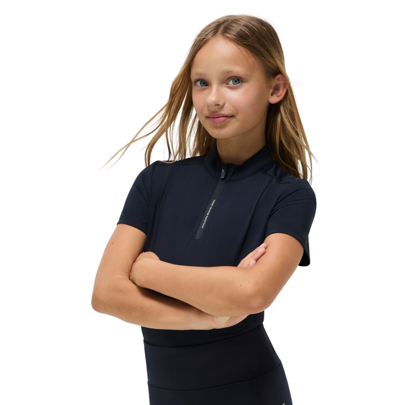 Tommy Hilfiger Palma 1/4 Zip Training Top Young Rider - Desert Sky-3