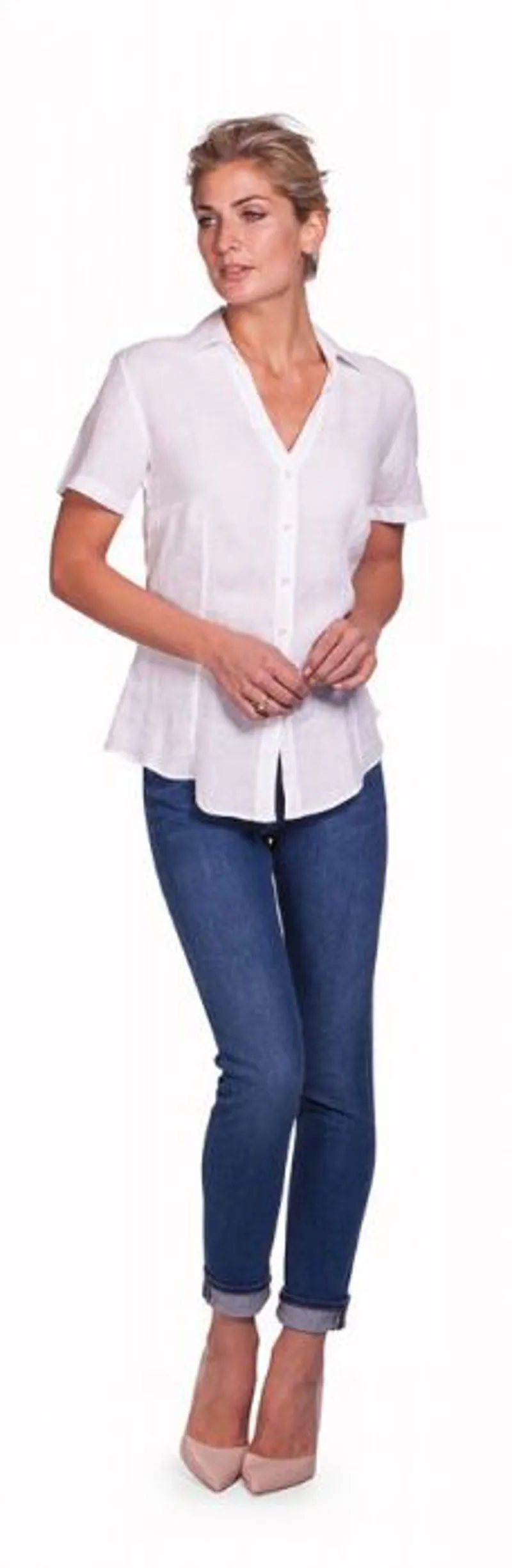 Dubarry Hyacinth Shirt SIZE 16 ONLY - White-1