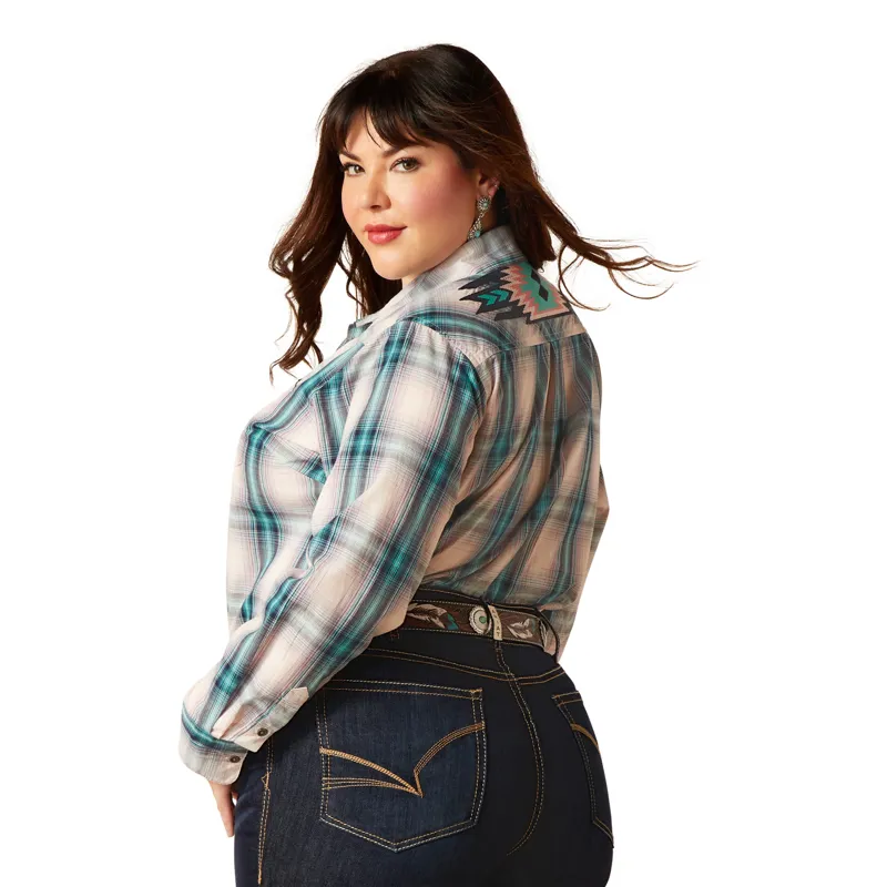 Ariat R.E.A.L Billie Jean Shirt - Tomboy Plaid-1