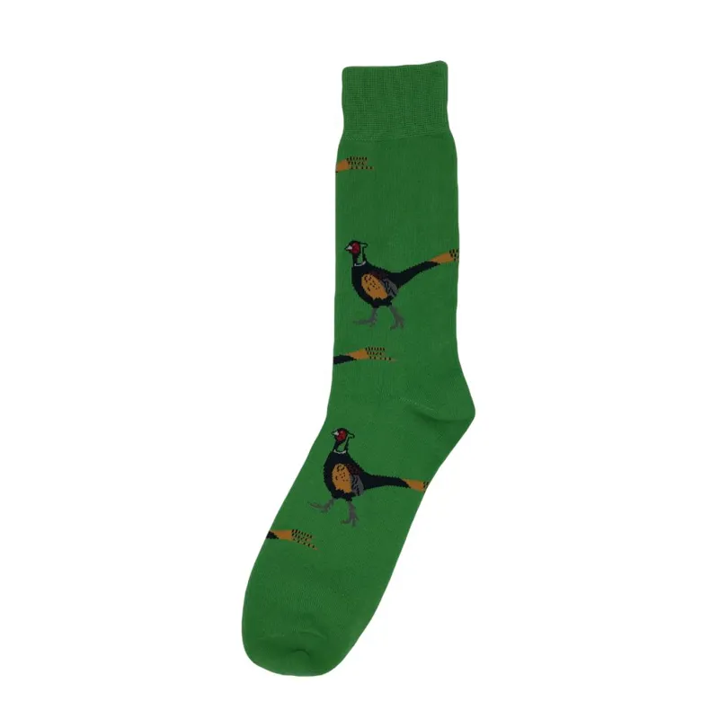 ShuttleSocks Adult Pheasant Socks - Green