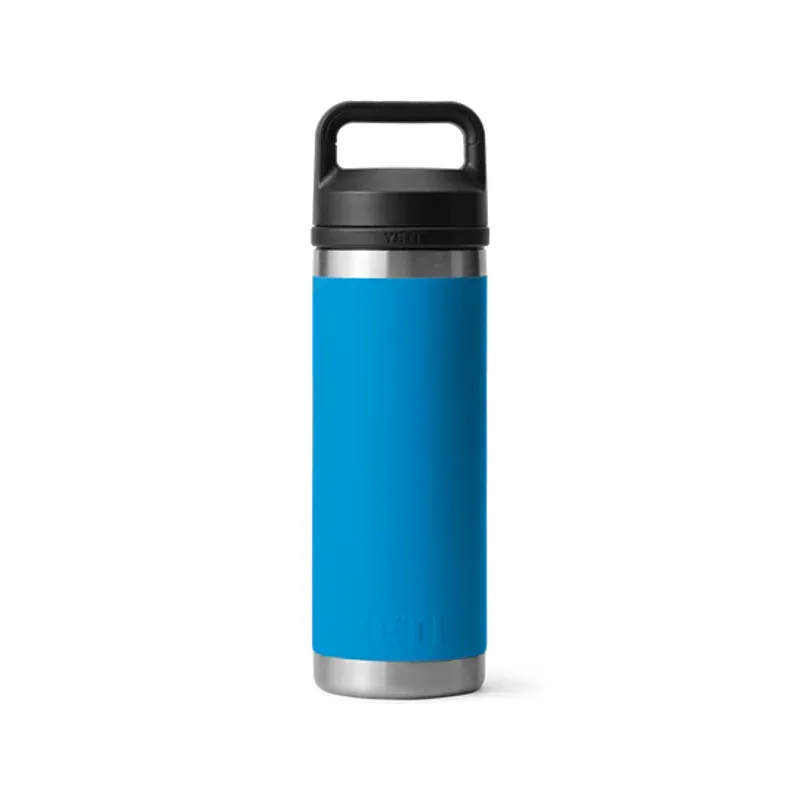 YETI Rambler 18 Oz Bottle Chug Cap - Big Wave Blue