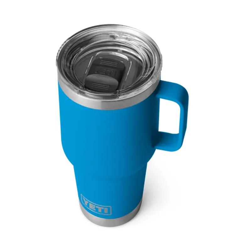 YETI Rambler 30 Oz Travel Mug - Big Wave Blue-2