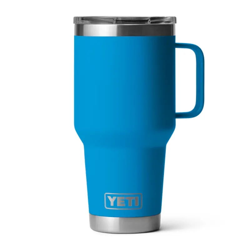 YETI Rambler 30 Oz Travel Mug - Big Wave Blue