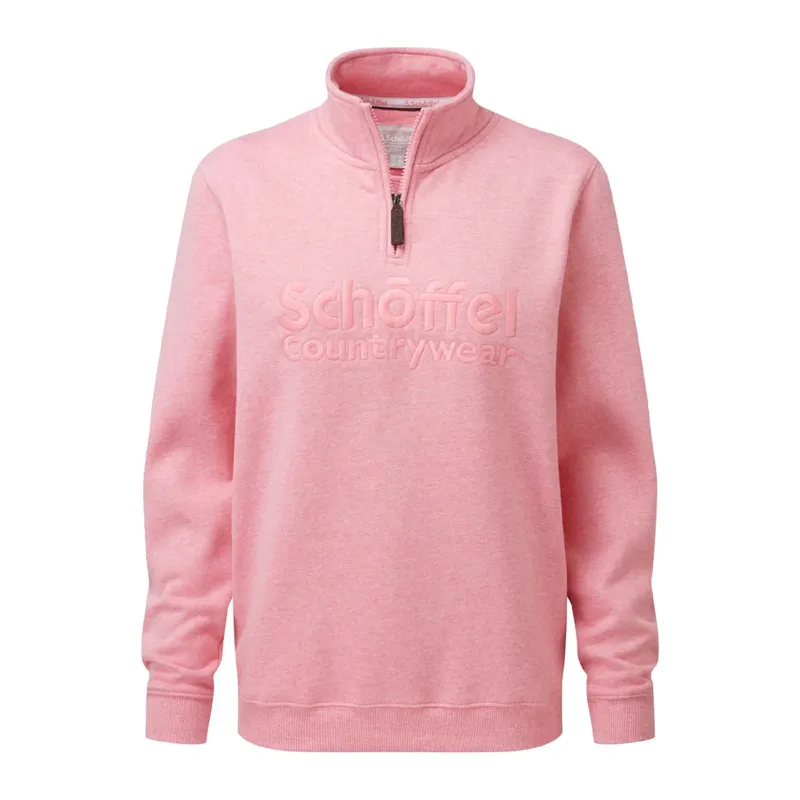 Schoffel St Issey Sweatshirt - Pink Marl-1