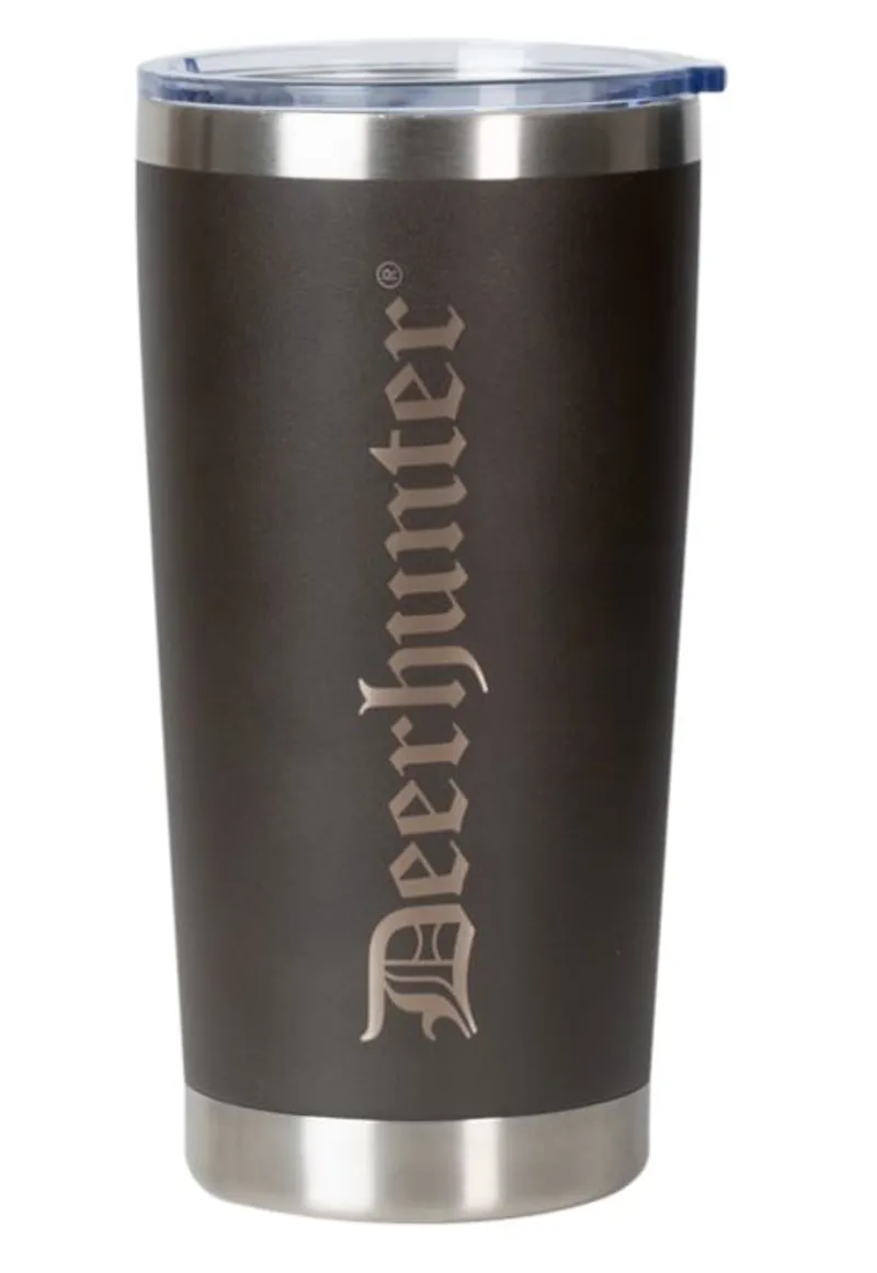Deerhunter Thermo Cup With Lid - Wood-1